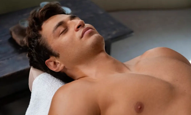 Testicular massage as the ultimate relaxation