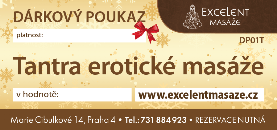 Dárkový poukaz Excelent masáže